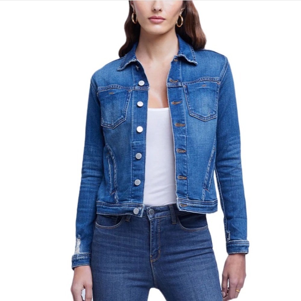 Celine Black Leather Jacket